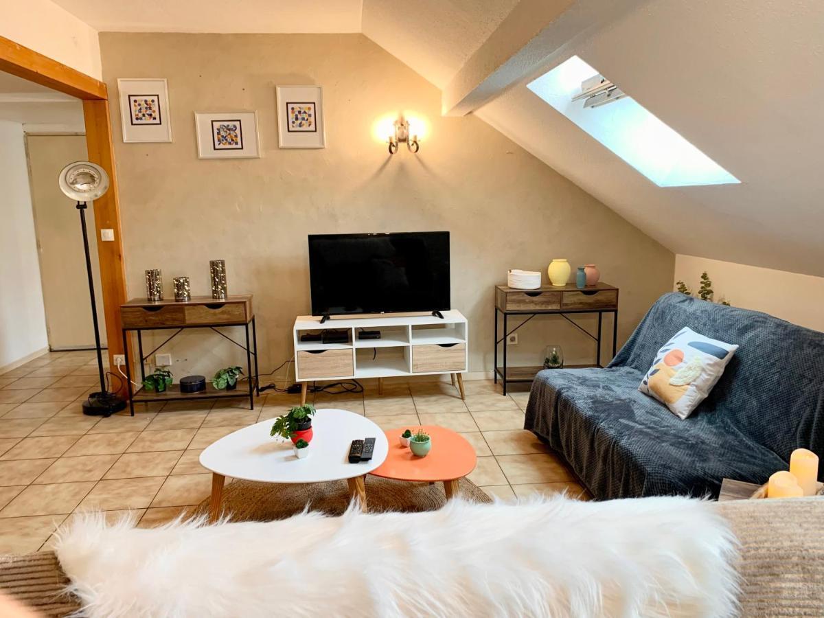 Charmant Appart Sous Toits Proche Chateau Des Ducs Chambery Exterior photo