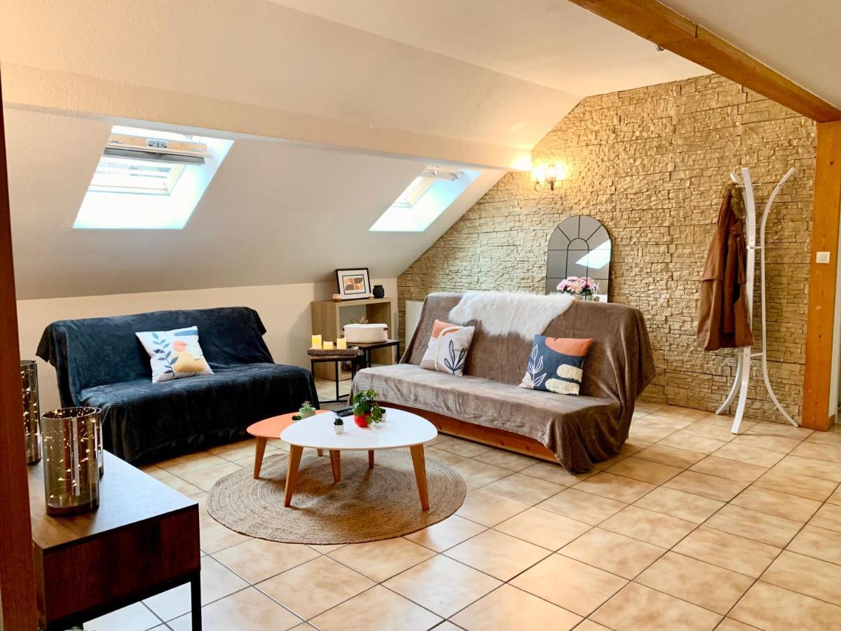Charmant Appart Sous Toits Proche Chateau Des Ducs Chambery Exterior photo